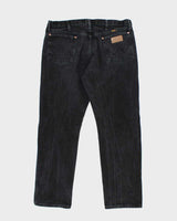 Vintage 90's Wrangler Faded Black Straight Leg Jeans - W34 L26