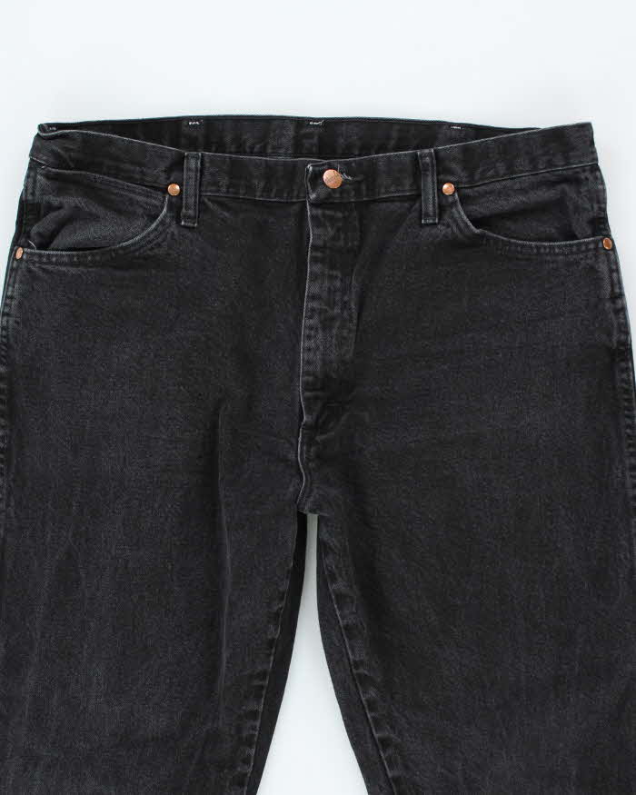 Vintage 90's Wrangler Faded Black Straight Leg Jeans - W34 L26