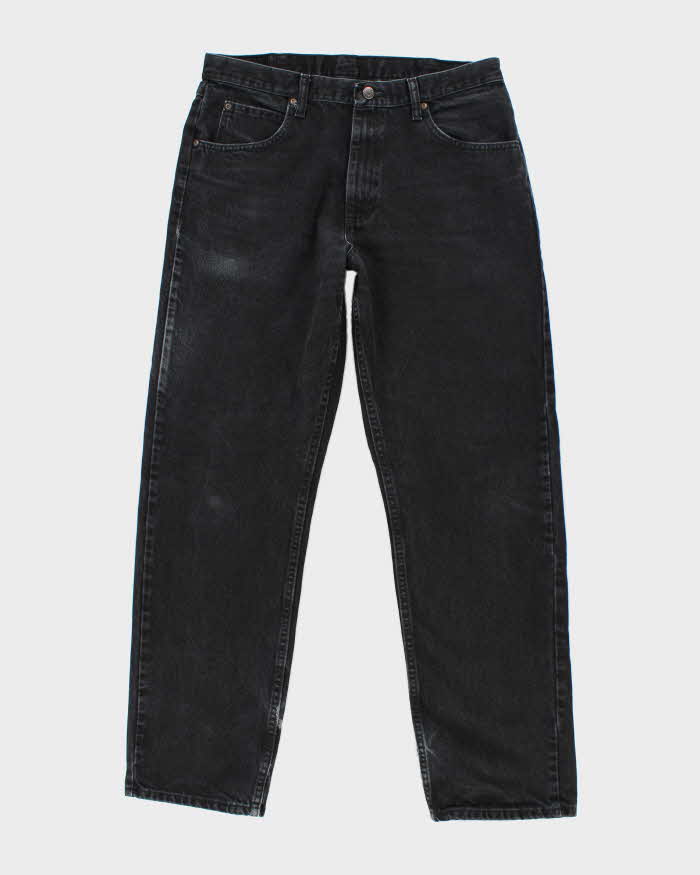 Vintage 90's Wrangler Faded Black Straight Leg Jeans - W32 L30