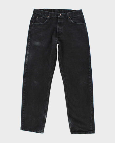 Vintage 90's Wrangler Faded Black Straight Leg Jeans - W32 L30
