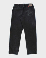 Vintage 90's Wrangler Faded Black Straight Leg Jeans - W32 L30