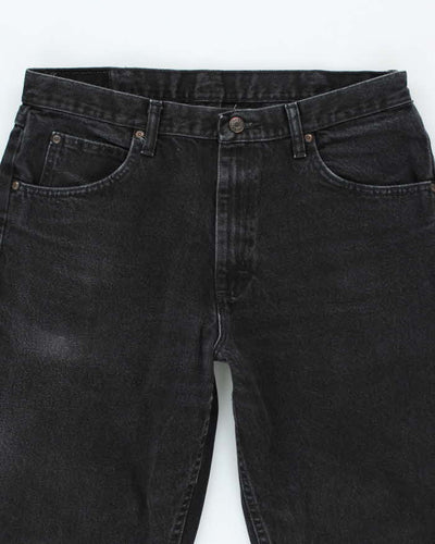 Vintage 90's Wrangler Faded Black Straight Leg Jeans - W32 L30