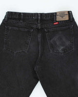 Vintage 90's Wrangler Faded Black Straight Leg Jeans - W32 L30