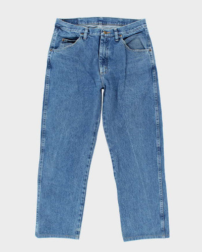 Vintage 90's Wrangler Faded Medium Wash Straight Leg Jeans - W30 L27