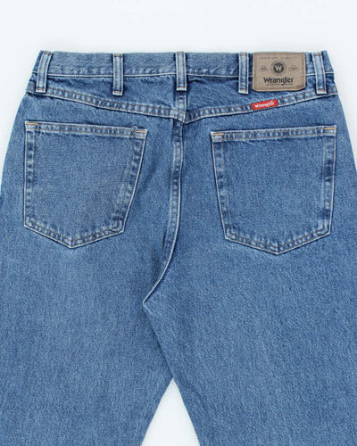 Vintage 90's Wrangler Faded Medium Wash Straight Leg Jeans - W30 L27