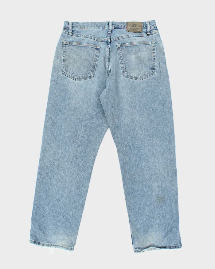 Vintage 90's Wrangler Faded Medium Wash Straight Leg Jeans - W30 L29