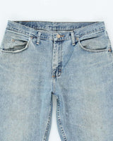 Vintage 90's Wrangler Faded Medium Wash Straight Leg Jeans - W30 L29