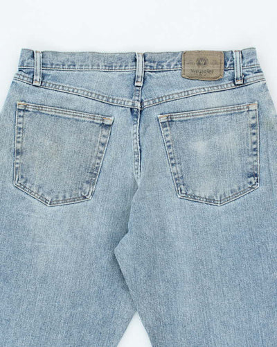 Vintage 90's Wrangler Faded Medium Wash Straight Leg Jeans - W30 L29