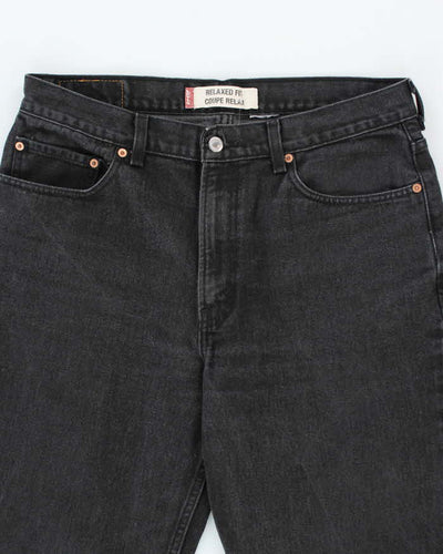 Vintage 90's Levi's Black Faded Relaxed Fit Jeans - W32 L30