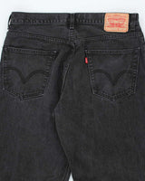 Vintage 90's Levi's Black Faded Relaxed Fit Jeans - W32 L30