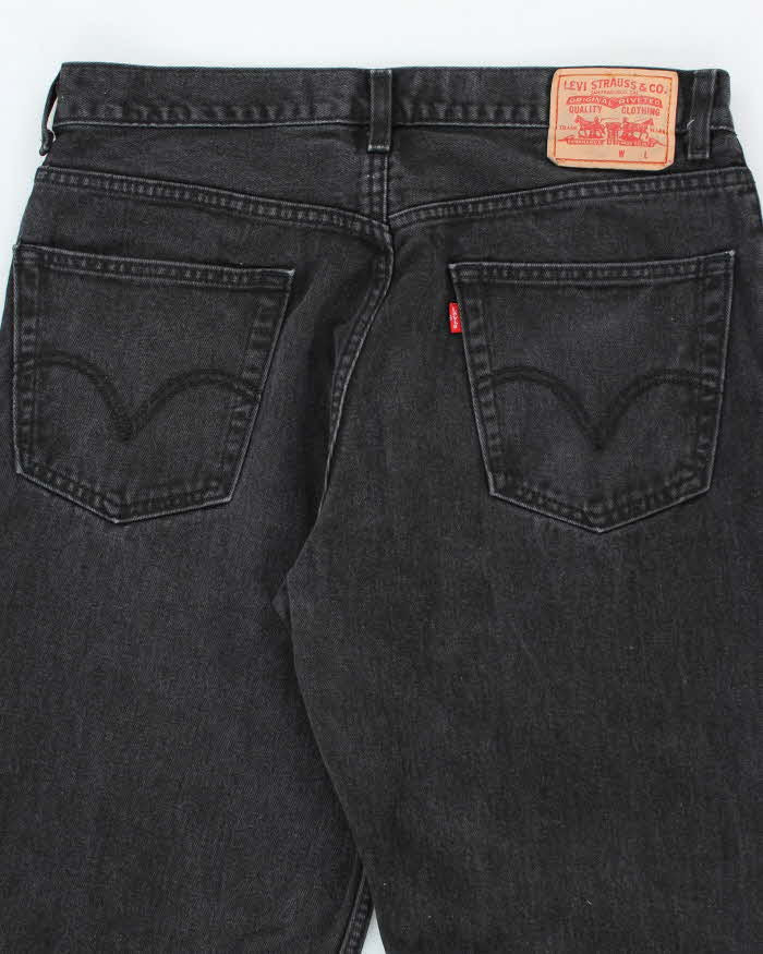 Vintage 90's Levi's Black Faded Relaxed Fit Jeans - W32 L30
