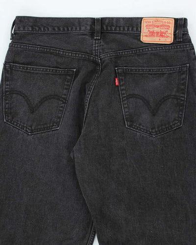 Vintage 90's Levi's Black Faded Relaxed Fit Jeans - W32 L30