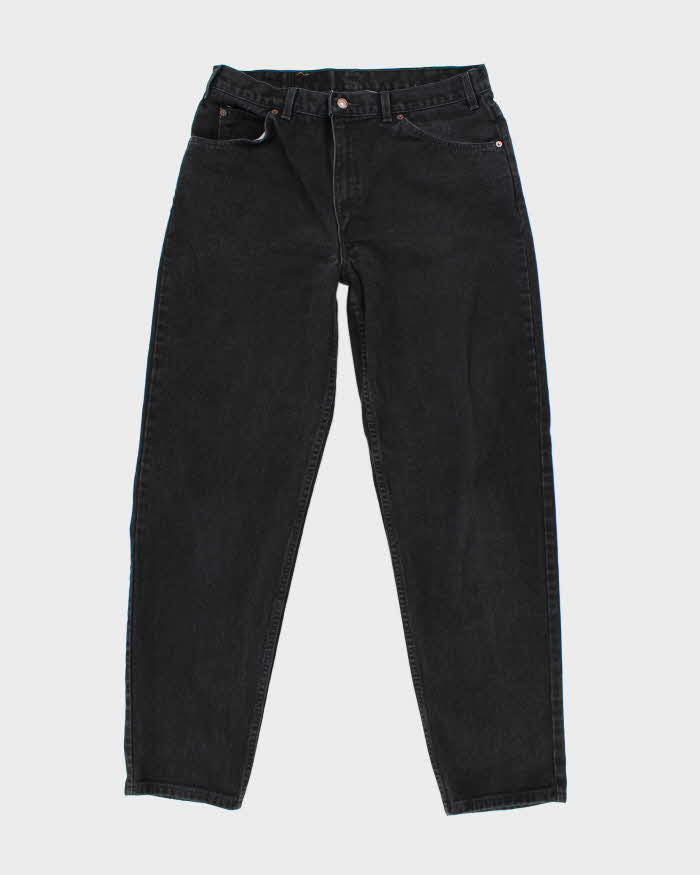Vintage 90's Levi's Dark Black Wash Relaxed Fit Jeans - W32 L31