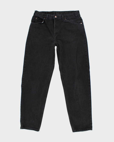 Vintage 90's Levi's Dark Black Wash Relaxed Fit Jeans - W32 L31