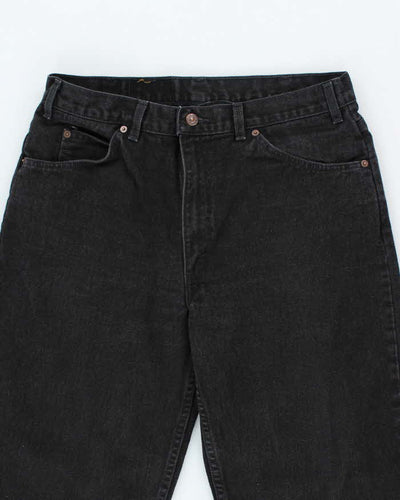 Vintage 90's Levi's Dark Black Wash Relaxed Fit Jeans - W32 L31