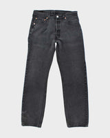 Vintage 90's Levi's 501 Dark Grey Wash Denim Jeans - W32 L30