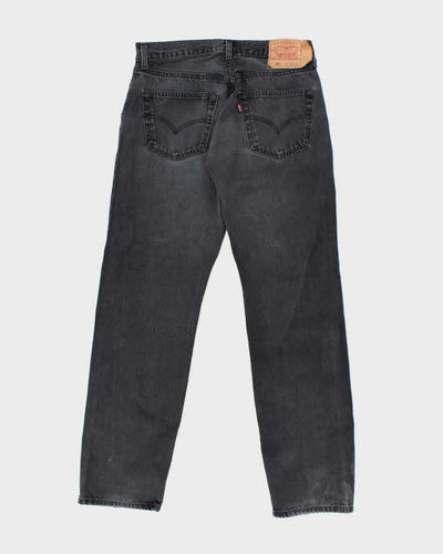 Vintage 90's Levi's 501 Dark Grey Wash Denim Jeans - W32 L30