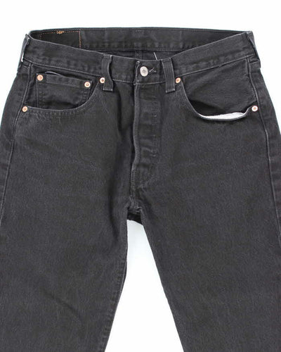 Vintage 90's Levi's 501 Black Wash Denim Jeans - W32 L29