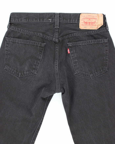 Vintage 90's Levi's 501 Black Wash Denim Jeans - W32 L29