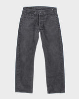 Vintage 90's Levi's 501 Dark Grey Wash Denim Jeans - W30 L27