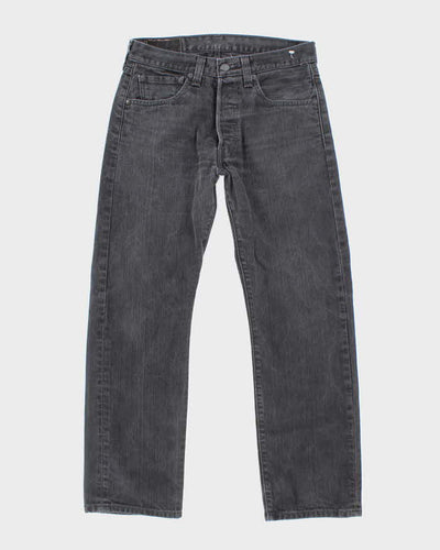 Vintage 90's Levi's 501 Dark Grey Wash Denim Jeans - W30 L27