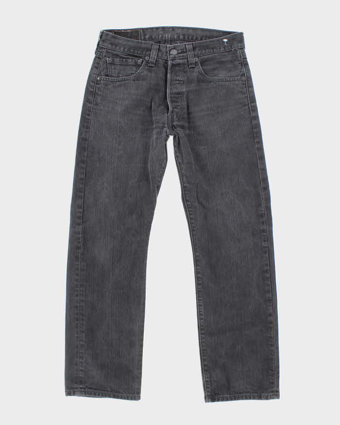 Vintage 90's Levi's 501 Dark Grey Wash Denim Jeans - W30 L27