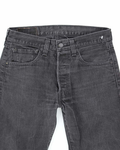 Vintage 90's Levi's 501 Dark Grey Wash Denim Jeans - W30 L27