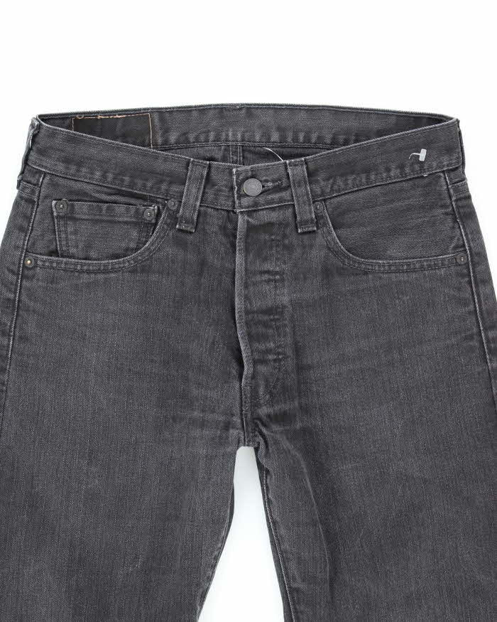 Vintage 90's Levi's 501 Dark Grey Wash Denim Jeans - W30 L27