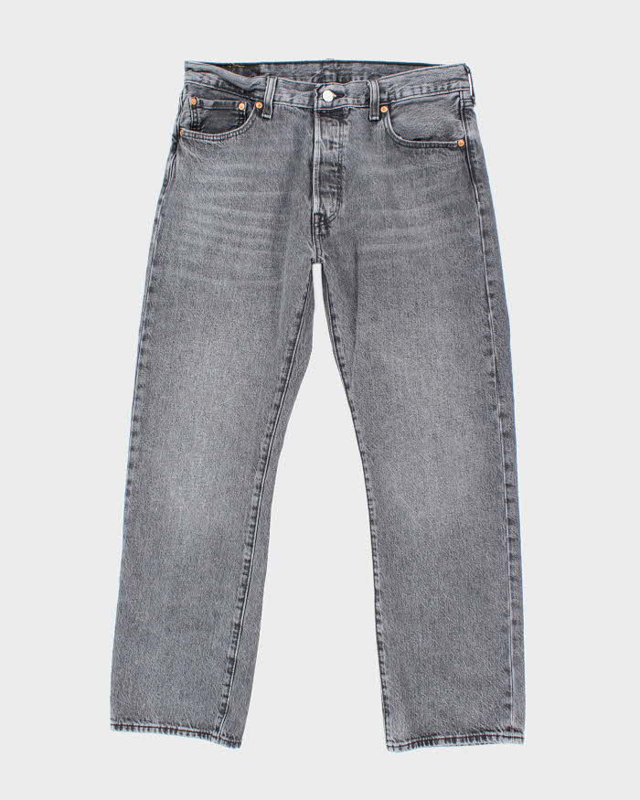 Vintage 90's Levi's 501 Medium Grey Wash Denim Jeans - W32 L27