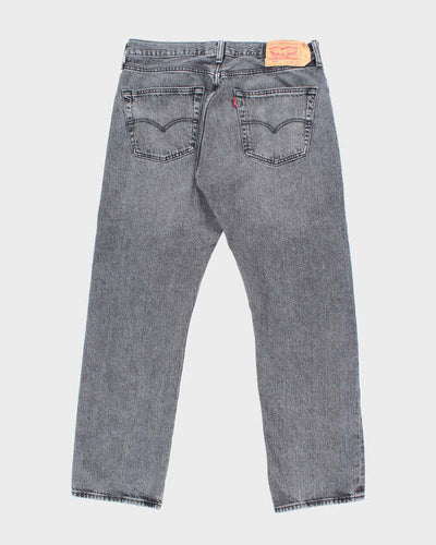 Vintage 90's Levi's 501 Medium Grey Wash Denim Jeans - W32 L27
