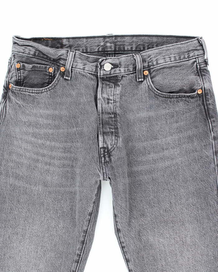 Vintage 90's Levi's 501 Medium Grey Wash Denim Jeans - W32 L27