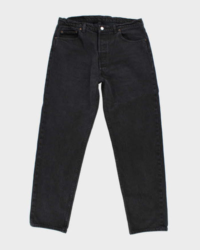 Vintage 90's Levi's 501 Dark Grey Wash Denim Jeans - W34 L30