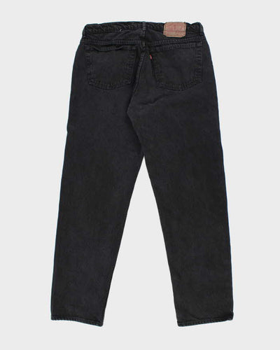 Vintage 90's Levi's 501 Dark Grey Wash Denim Jeans - W34 L30