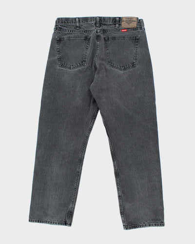 Vintage 90's Wrangler Light Grey Wash Denim Jeans - W36 L27