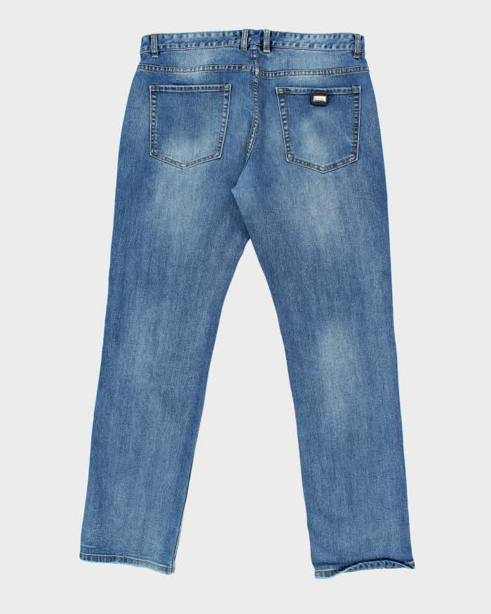 Vintage Y2K Dolce &amp; Gabbana Straight Leg Medium Wash Jeans - W36 L31