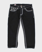 Vintage Y2K True Religion Contrast Stitch Straight Leg Jeans - W36 L26