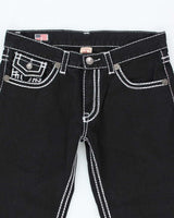 Vintage Y2K True Religion Contrast Stitch Straight Leg Jeans - W36 L26