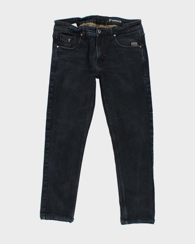 Vintage Y2K Versace Black Wash Slim Fit Jeans - W33 L26