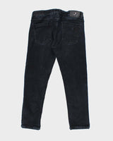 Vintage Y2K Versace Black Wash Slim Fit Jeans - W33 L26