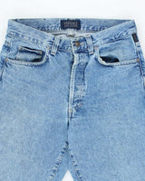 Vintage 90's Versace Couture Medium Wash Straight Leg Jeans - W30 L29