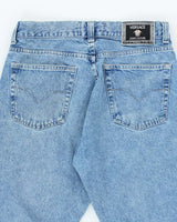 Vintage 90's Versace Couture Medium Wash Straight Leg Jeans - W30 L29