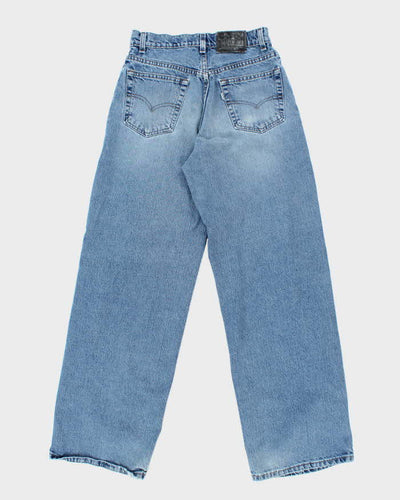 Vintage 90's Levi's Silvertab Wide Leg Medium Wash Jeans - W26 L31