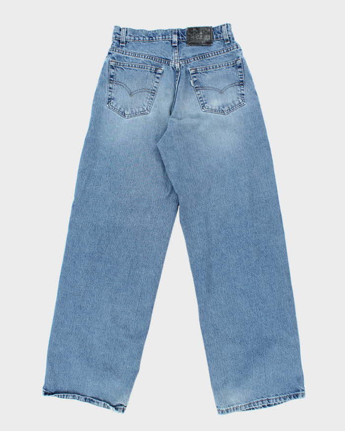 Vintage 90's Levi's Silvertab Wide Leg Medium Wash Jeans - W26 L31