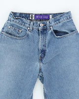 Vintage 90's Levi's Silvertab Wide Leg Medium Wash Jeans - W26 L31