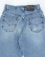 Vintage 90's Levi's Silvertab Wide Leg Medium Wash Jeans - W26 L31