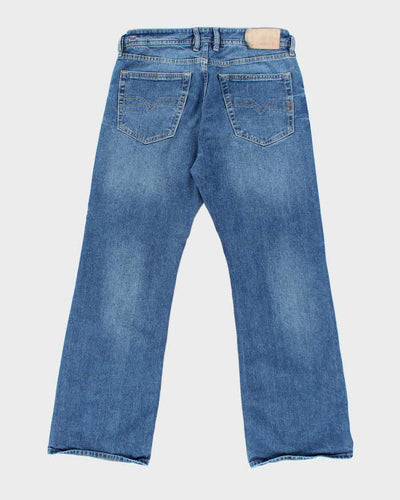 Diesel D.N.A S/S 2019 Release Medium Wash Straight Leg Jeans - W32 L30