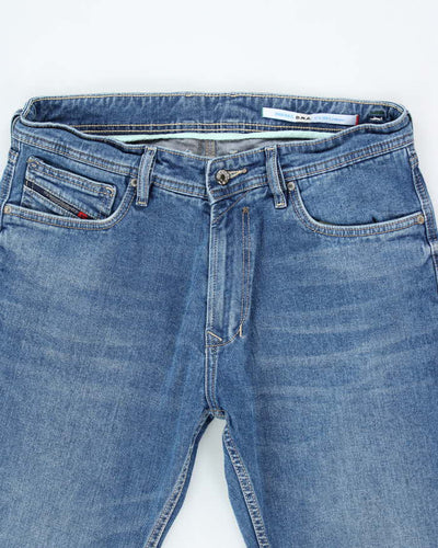 Diesel D.N.A S/S 2019 Release Medium Wash Straight Leg Jeans - W32 L30