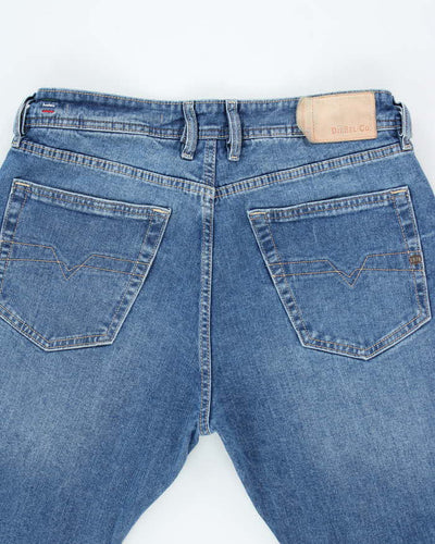 Diesel D.N.A S/S 2019 Release Medium Wash Straight Leg Jeans - W32 L30