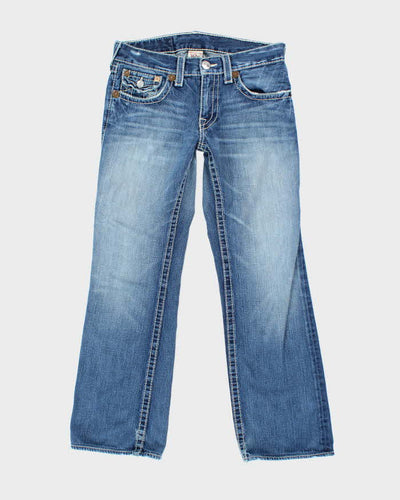 Vintage Y2K True Religion Medium Wash Straight Leg Jeans - W30 L29