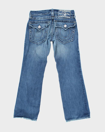 Vintage Y2K True Religion Medium Wash Straight Leg Jeans - W30 L29